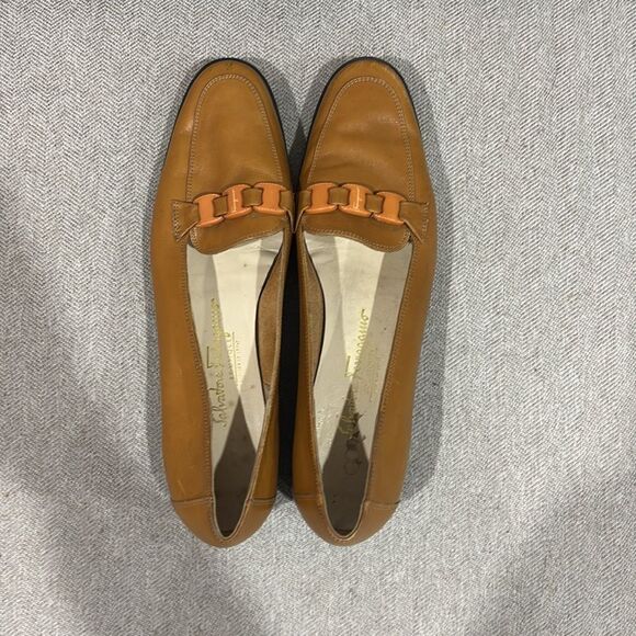 Salvatore Ferragamo Nicolina Dattero Calf Loafers - Picture 2 of 6